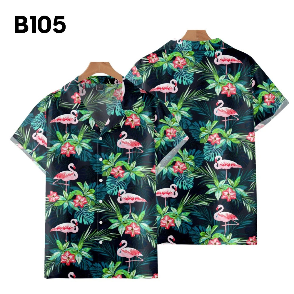 Summer Custom Po Face Shirt Short Sleeve Button Down Hawaiian the Gift for Men Beach Party Shir 240415