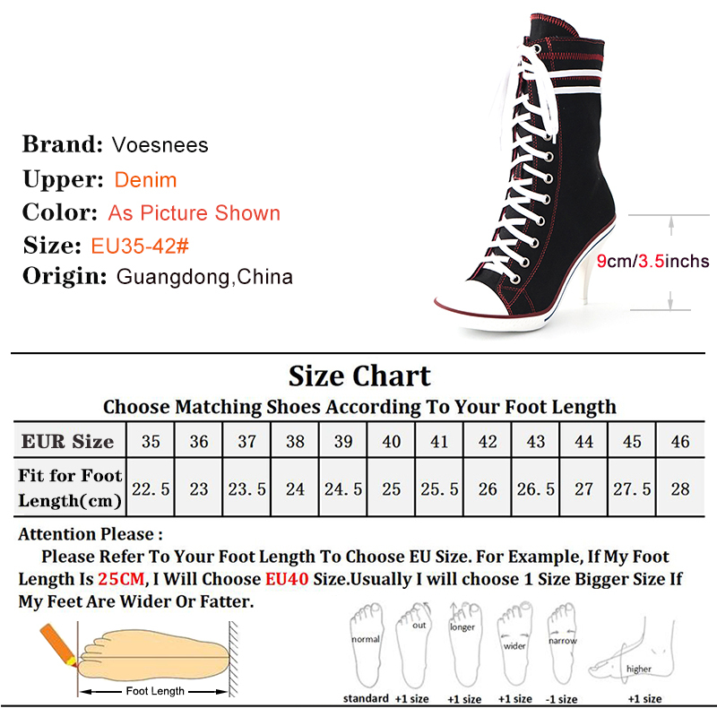 2024 Women Boots Design Stiletto High Canvas Fashion Lady Lace Up Pointed Ankle Shoes Sexy High-Heeled Thin Heel Boot