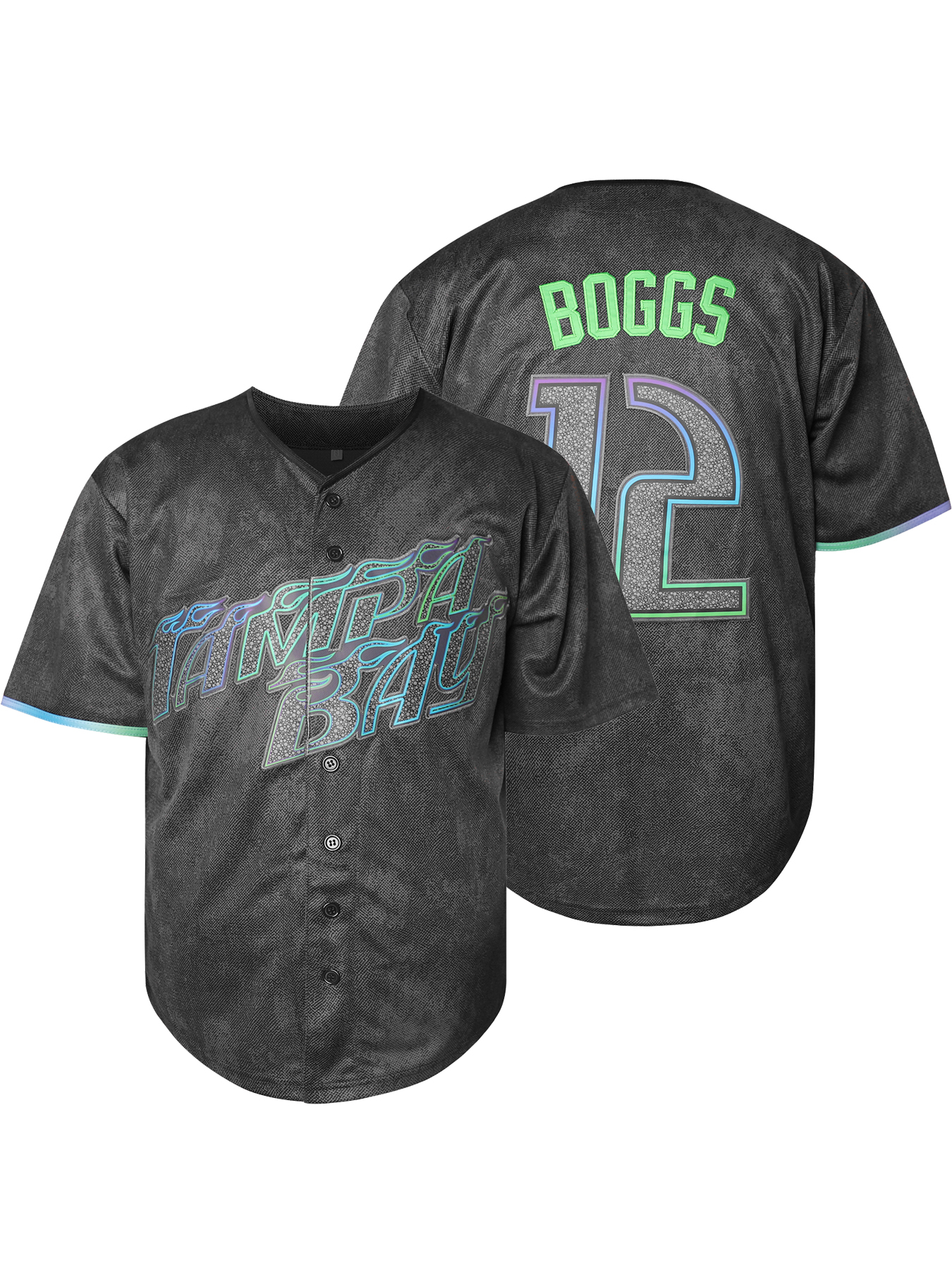 12 BOGGS 56 AROZARENA Baseball Jersey Stitched Personalized Name Number comfortable and breathable sports Jersey S-XXXL