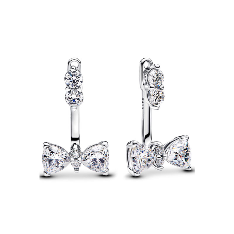 New 925 Sterling Silver Women Bow Earring Jewelry for women Girl's Gift Fly Star Wing Heart earrings sweet Day Gift fashion jewelry