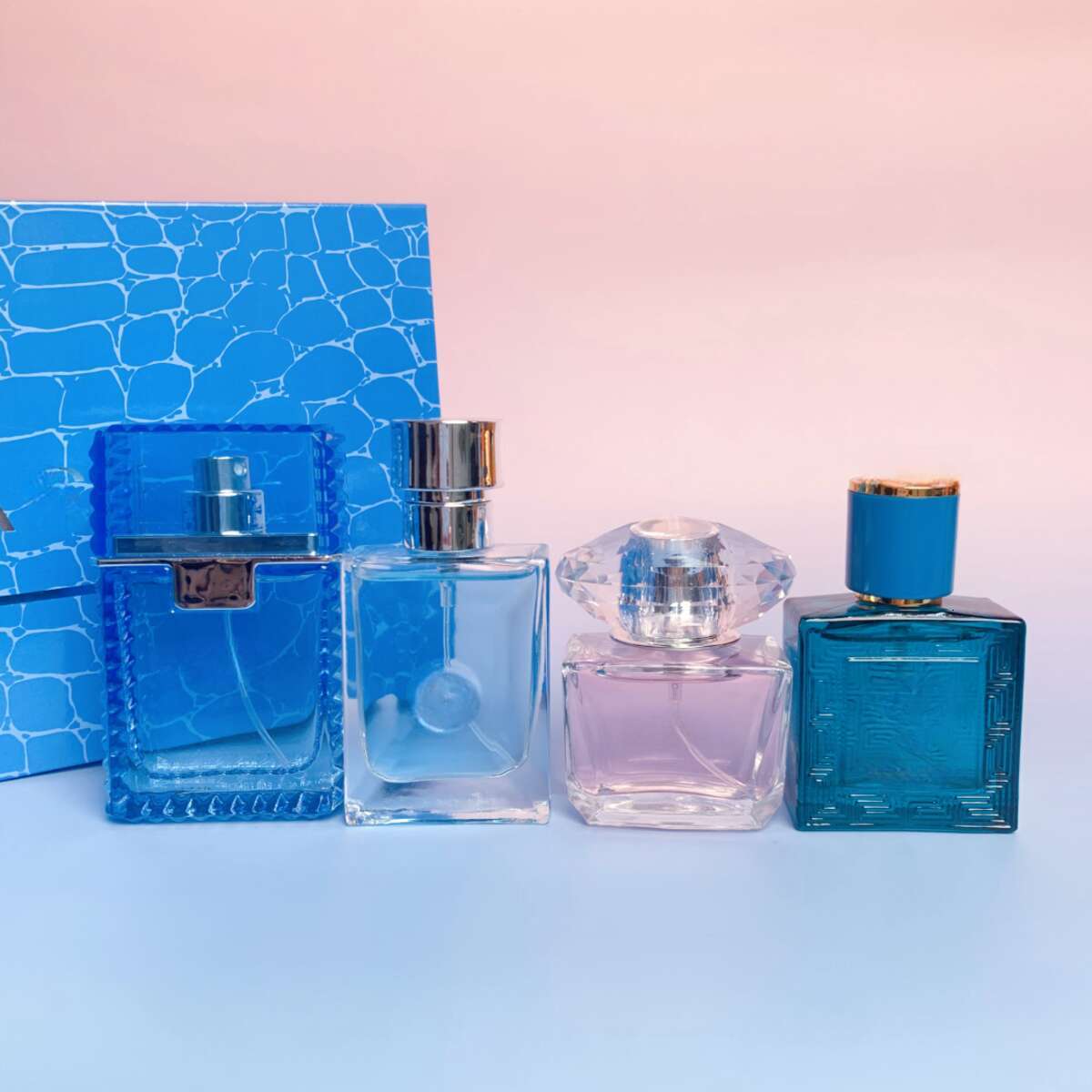 4/5 pieces men's and women's gift set Cologne super smell durable high-quality perfume spray set