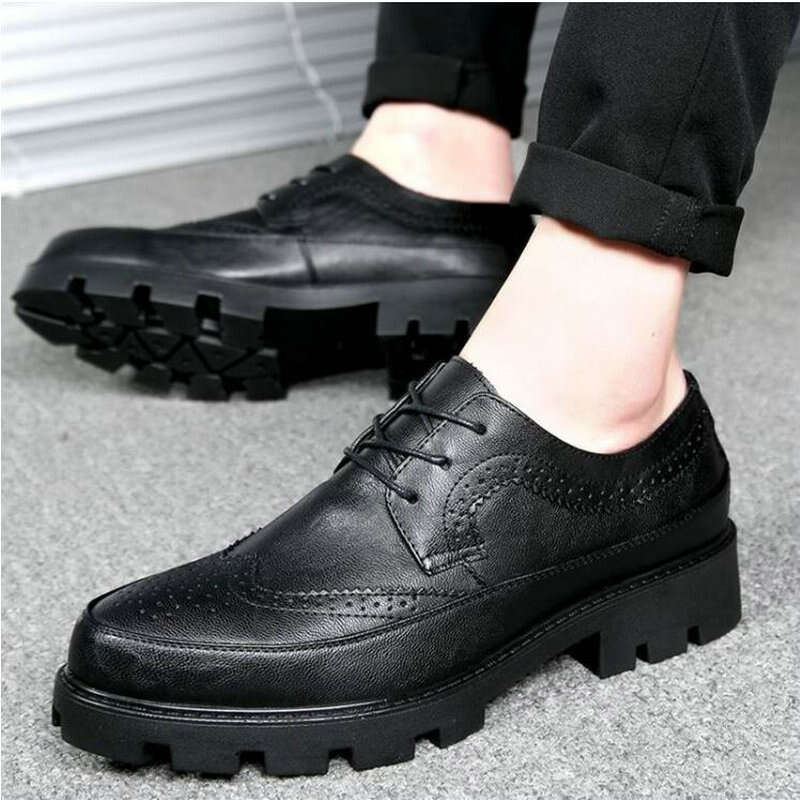 New Fashion Wedding Business Oxford Dress crocodile Pattern Men Formal Shoes LH-67