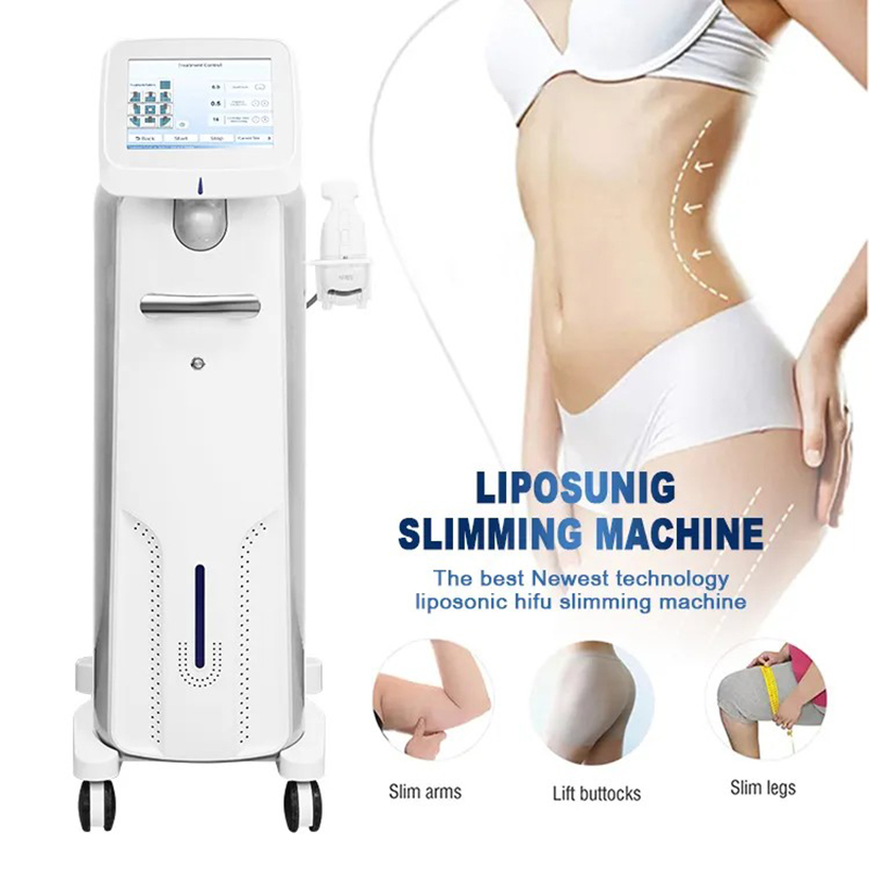 New High Quality Liposonied Loss Weight Device Liposonic Body Slimming Machine Cellulite Massager Liposonix Fat Removal Loss Fat Body Shaping Beauty E