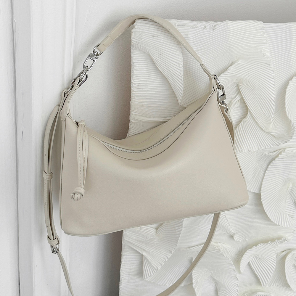 LEVANE Underarm Split Leather Versatile For Women Purses And Handbags Commuter Shoulder Bag dddmymoon