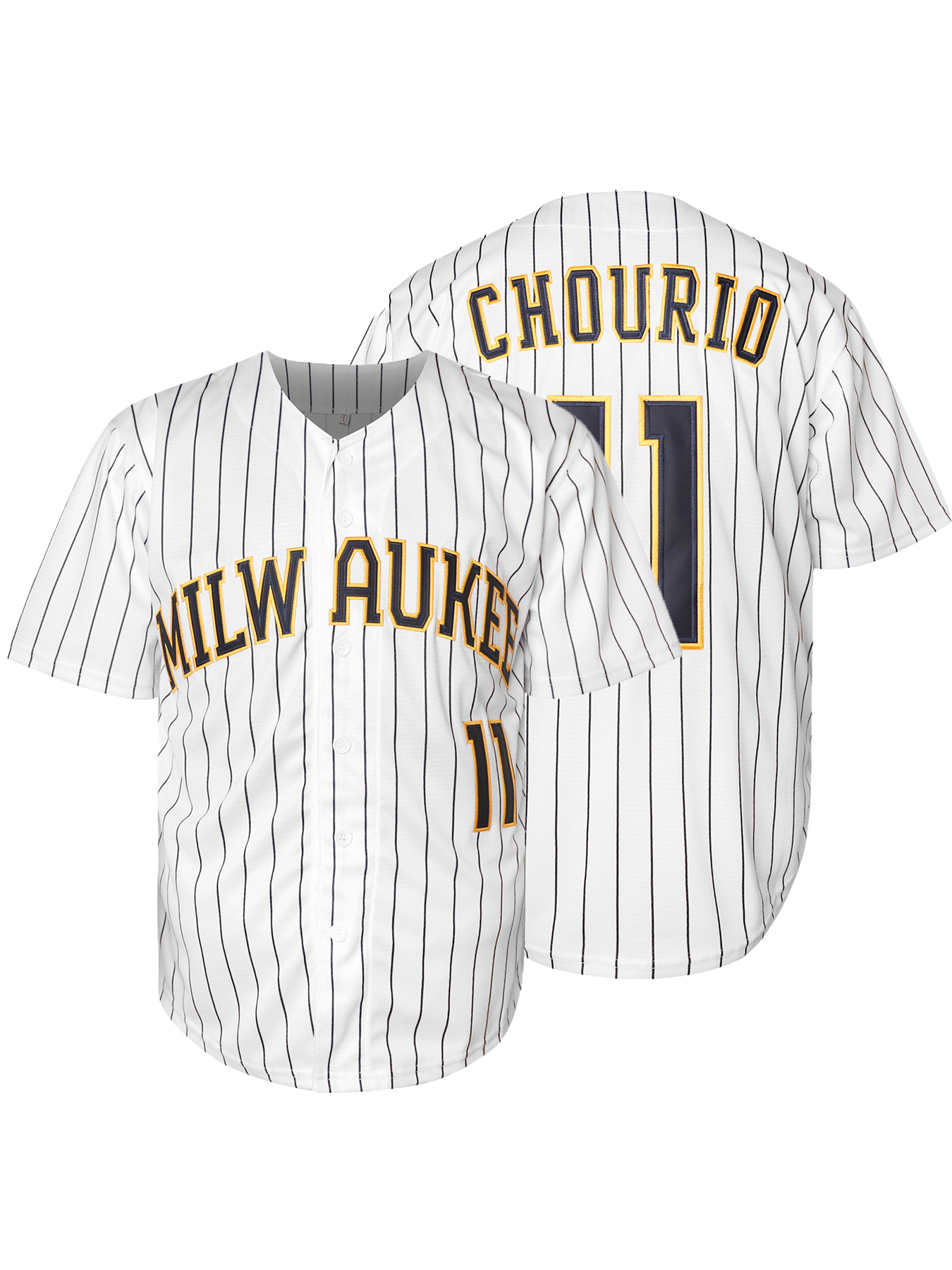 11 CHOURIO Baseball Jersey Stitched Personalized Name Number comfortable and breathable sports Jersey