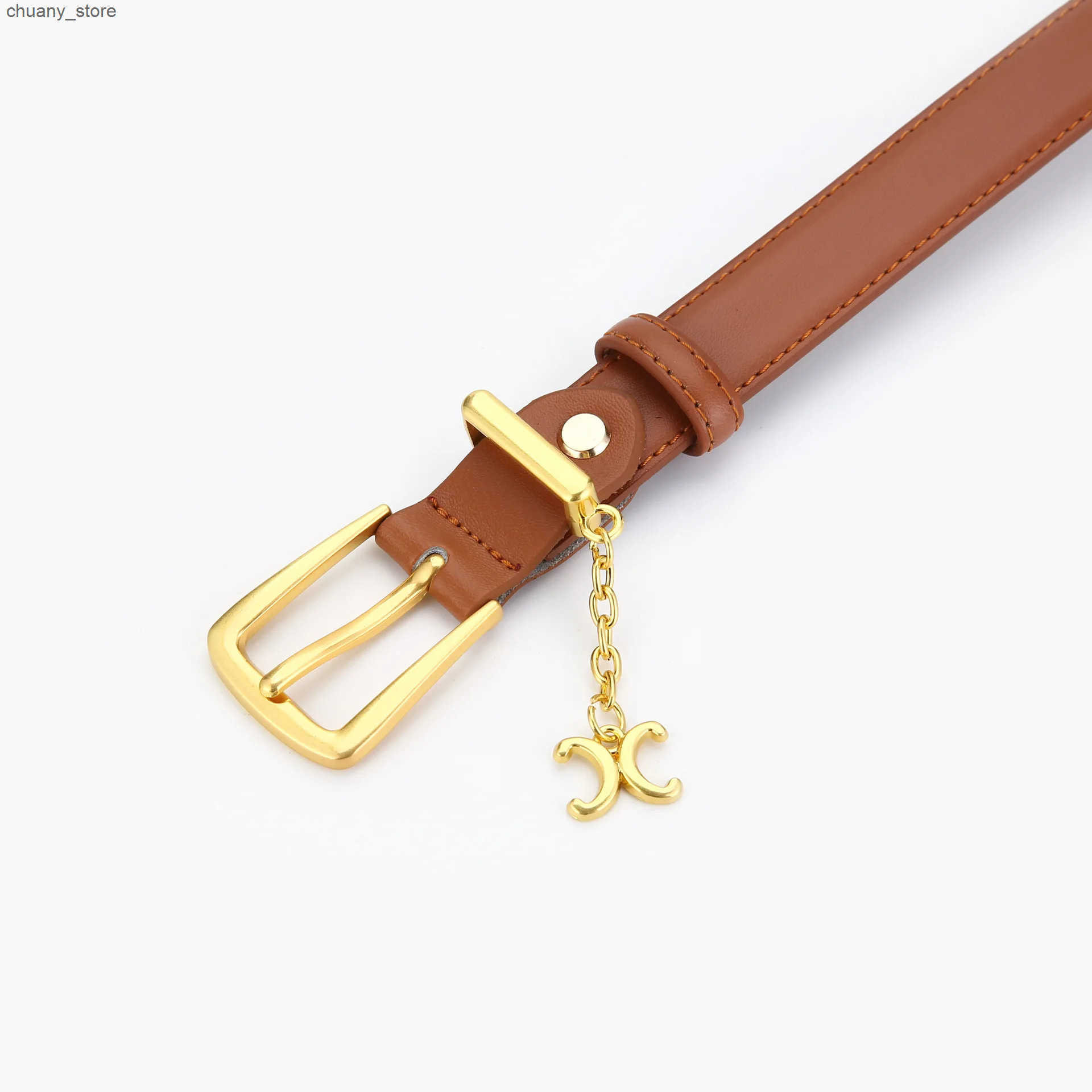 Belts Genuine Leather Womens Belt Trendy Item Versatile and Minimalist Belt Mesh Red Matching Dress Casual Pants Belt L240910