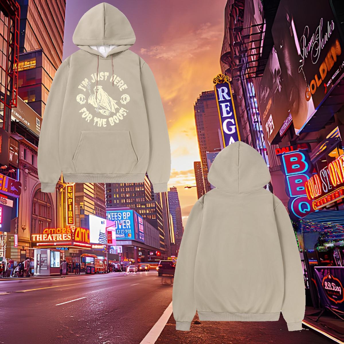 Stylist Hoodie for Women DIY Printed TOP Quality Women Hoodie Clothes Long Sleeve Drawstring Casual Beach Thick Fleece