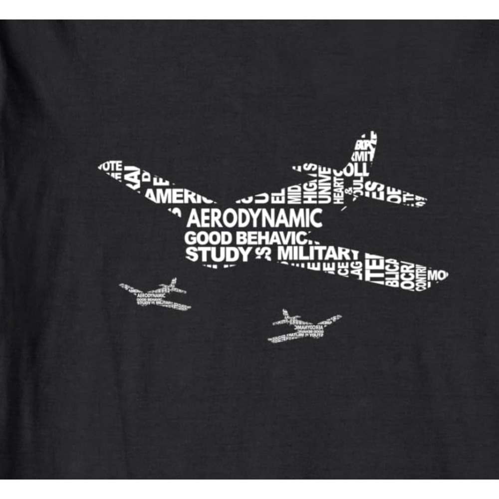 Long Sleeve Shirts for Men sweatshirt Airplane Words Travelling Lover Funny Pilot Gift Long Sleeve Tee Streetwear Casual tops clothes fashion