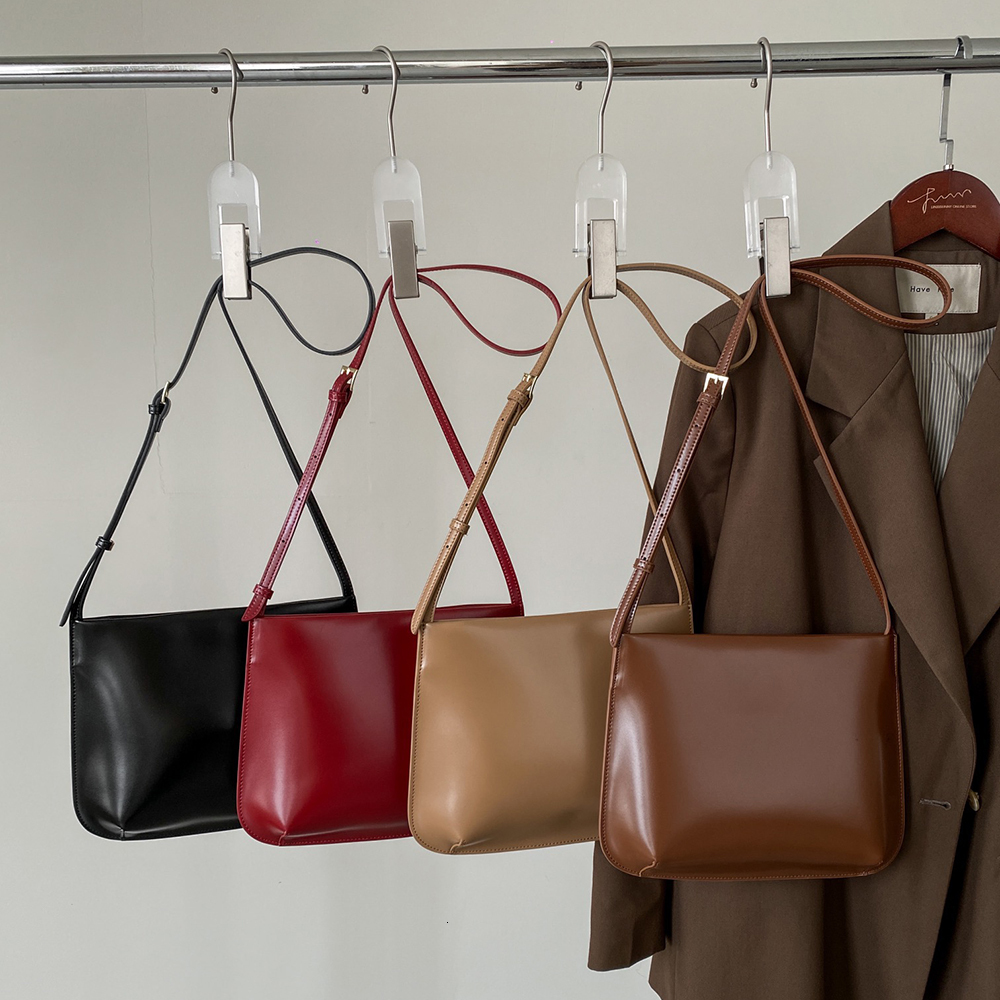 Solid Color Female Crossbody 2024 Trendy Fashion Square Versatile Sg Shoulder Bag For Women dddmymoon