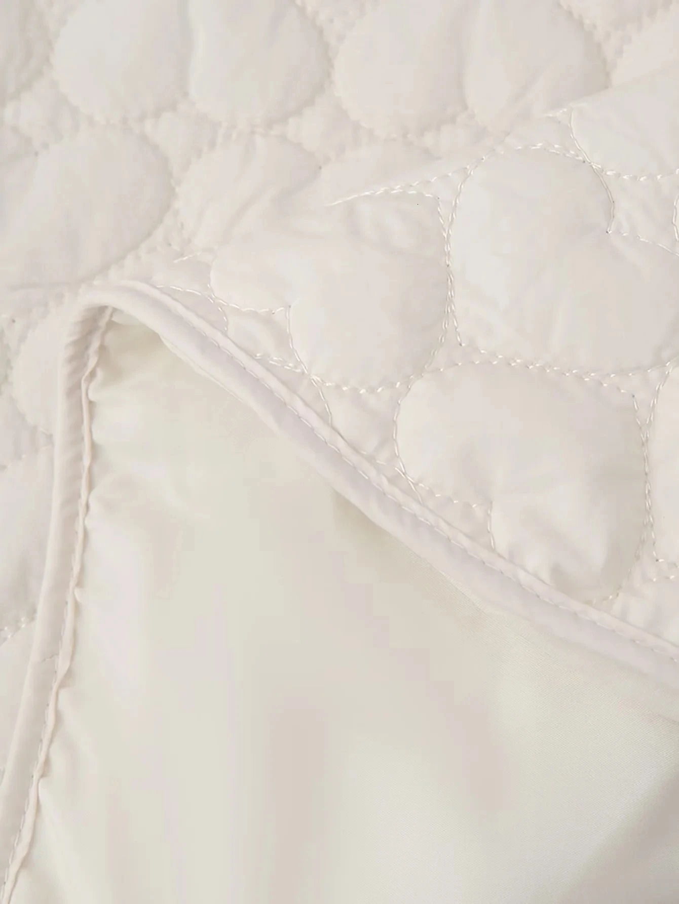 KAOPU ZA Women Fashion Heartshaped quilted cotton Jacket Womens casual spring pocket coat 241115