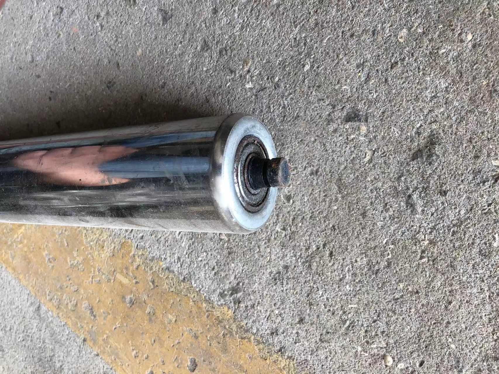 Wholesale non powered drum manufacturer workshop stainless steel assembly line conveying equipment chain wheel drum support roller drum