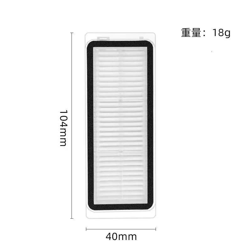 For Dreame Bot L20 Ultra / X20 Pro Robot Vacuums Main Side Brush Mop Cloths Rags Hepa Filter Dust Bags Accessories Replacement 240409