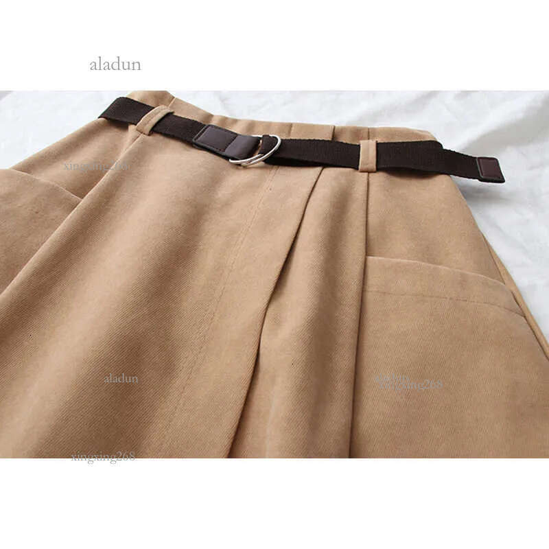 SURMIITRO Autumn Winter Mid-Length Skirt Women Korean Style Super Quality Black High Waist Midi Long Skirt Female With Belt 210730