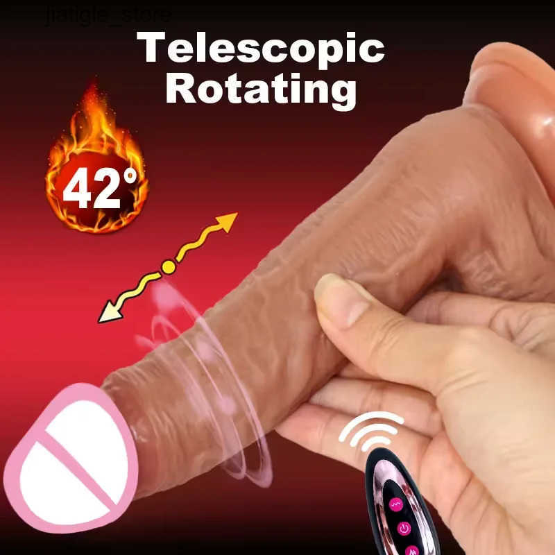Toys pour adultes Dildo Sex Toys for Women Telesic Vibrateurs avec des godes de stimulateur de vagin féminins Vibrateurs Big Penis Anal Plug Dick