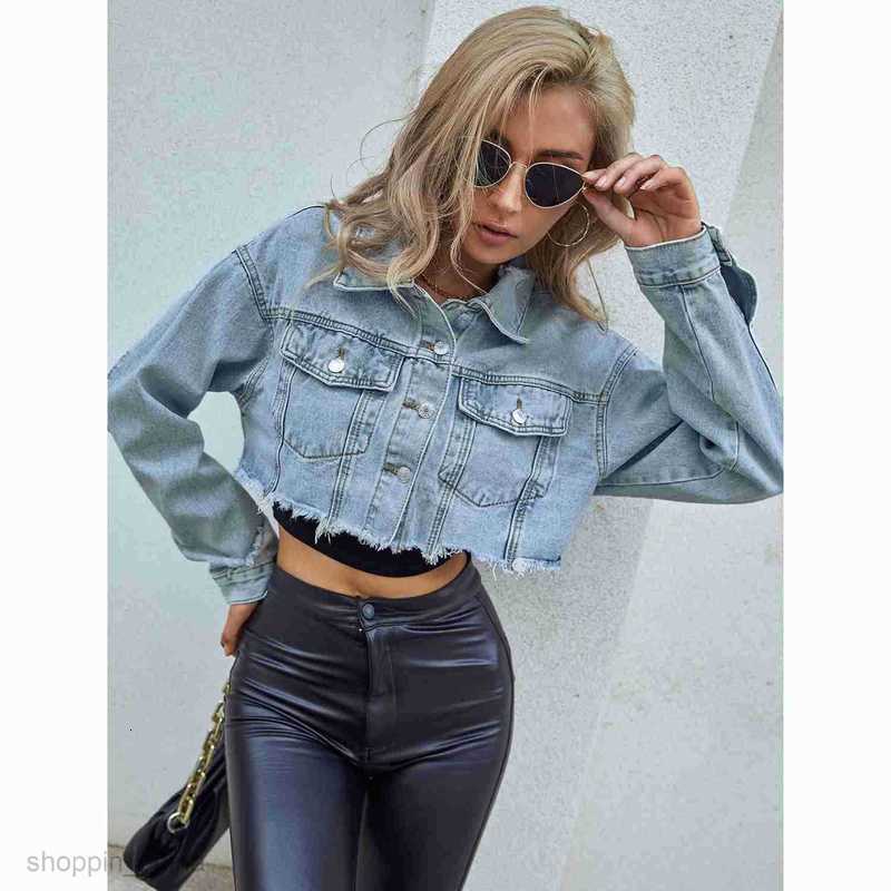 Jackets Coats for Women Coat women's casual versatile short fashion denim jacket