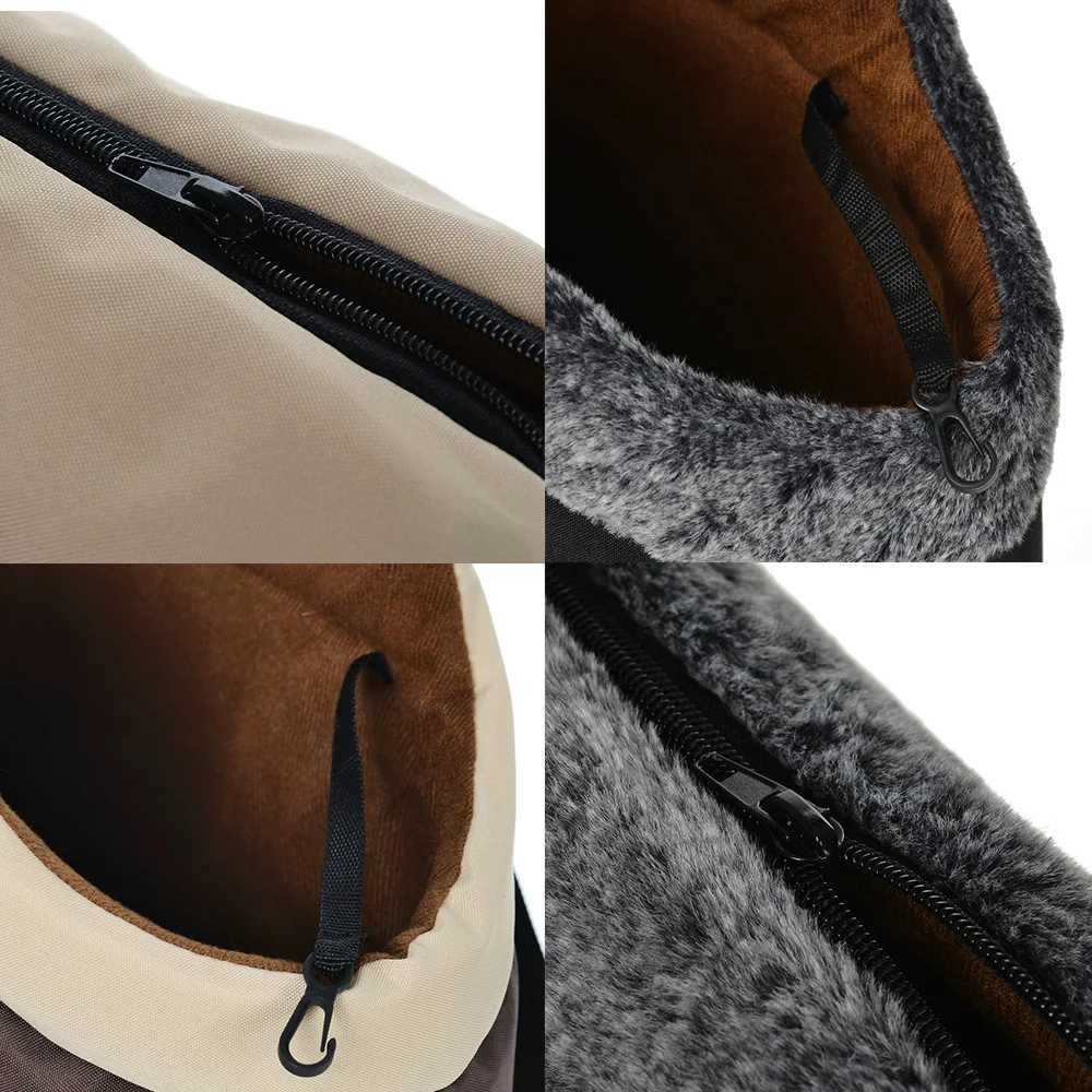 Dog Car Seat Covers ic Pet Dog Carrier Bag Outdoor Hiking Windproof Puppy Striped Backpack for Small Medium Dogs Cats Teddy Chihuahua Supplies z241115