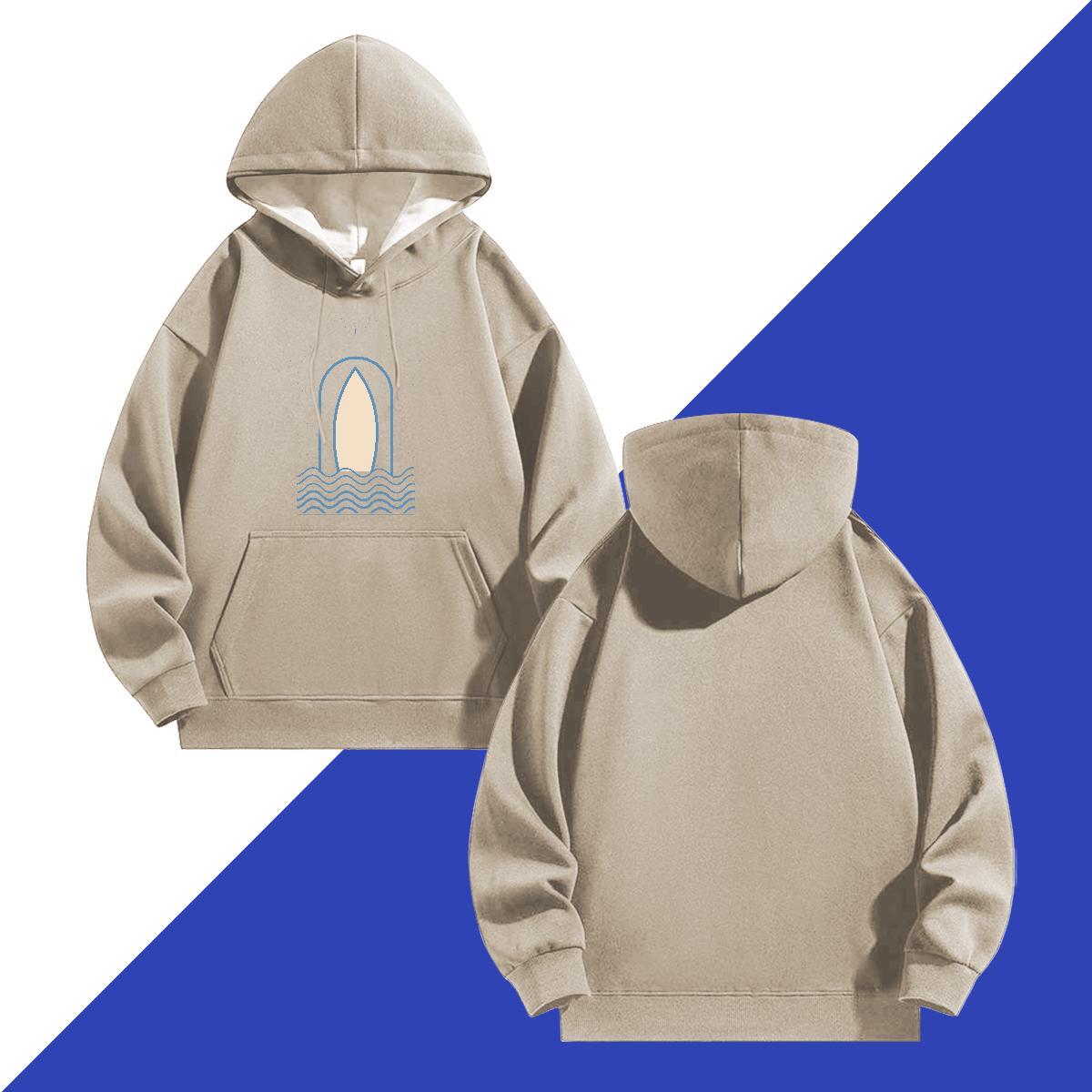 2024 DIY Hoodie Daily Outfit High Quality Men Tops Hoodie Long Sleeve Drawstring Cartoon Printing S-3XL Pullover Hoodie Tech Fleece