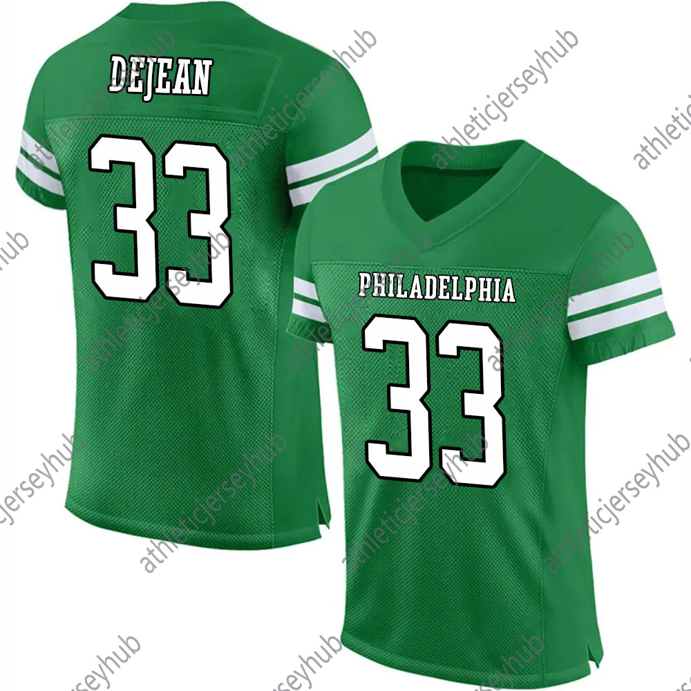2024 Kelce Football Jersey custom jersey Barkleys 1 Hurts 11 Brown Carter 6 Smith Swift Cox