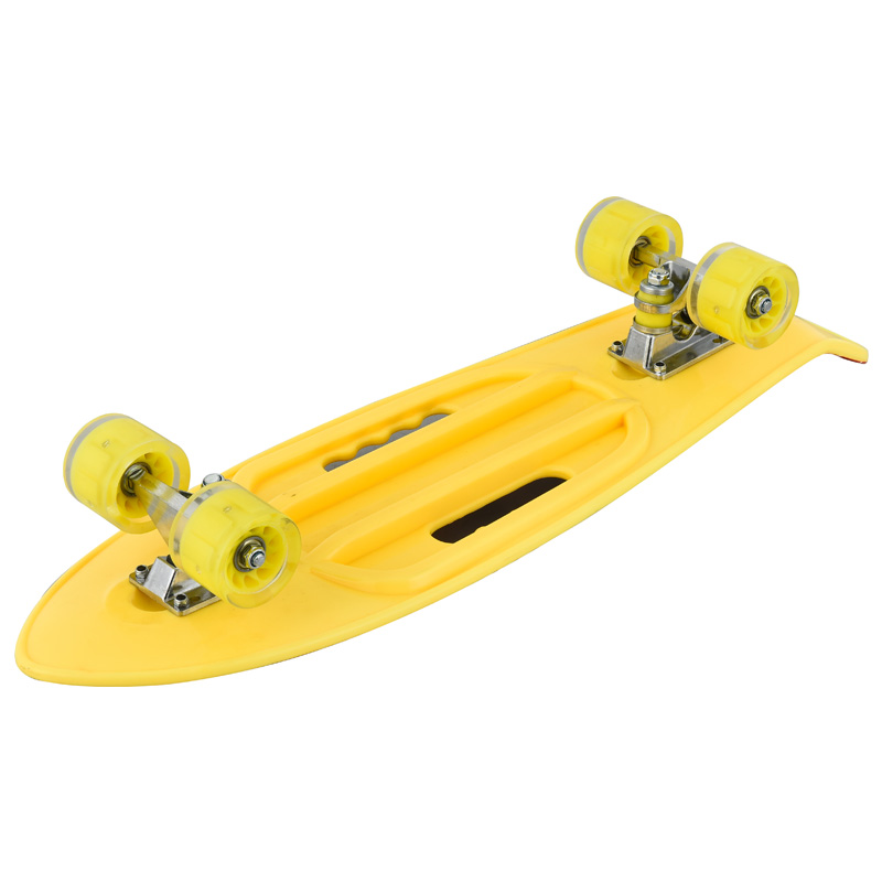Skateboards rocket boards surfboards maple wear-resistant thickened boards PU wheels aluminium bracket adult children short boards mixed colours