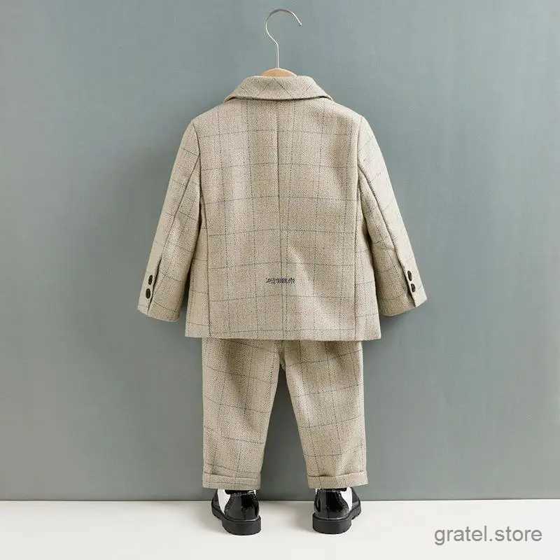 Suits Prince Boys Luxurious Birthday Dress Kids Beaufitul Photograph Suit Children Formal Wedding Party Performance Dance Tuxedo Wear