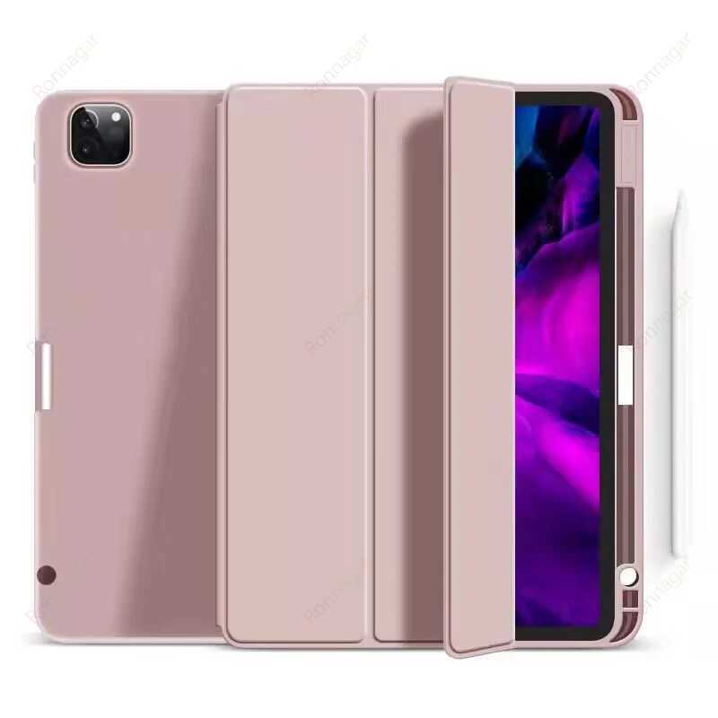 Hot Sale New iPad Pro 11 inch case 20 (4th generation)/2021 (3rd generation) with pencil holder iPad Pro 11 12.9 iPad 10th generation iPad Ai 5 10.9 i
