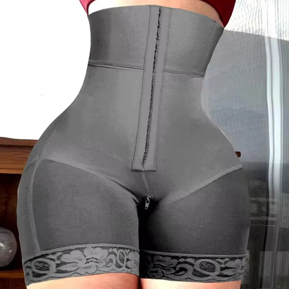 High Waist Trainer Slimming Sheath Corset Body Shaper BBL Control Panties Fajas Colombian Girdles Butt Lifter Shapewear 241115