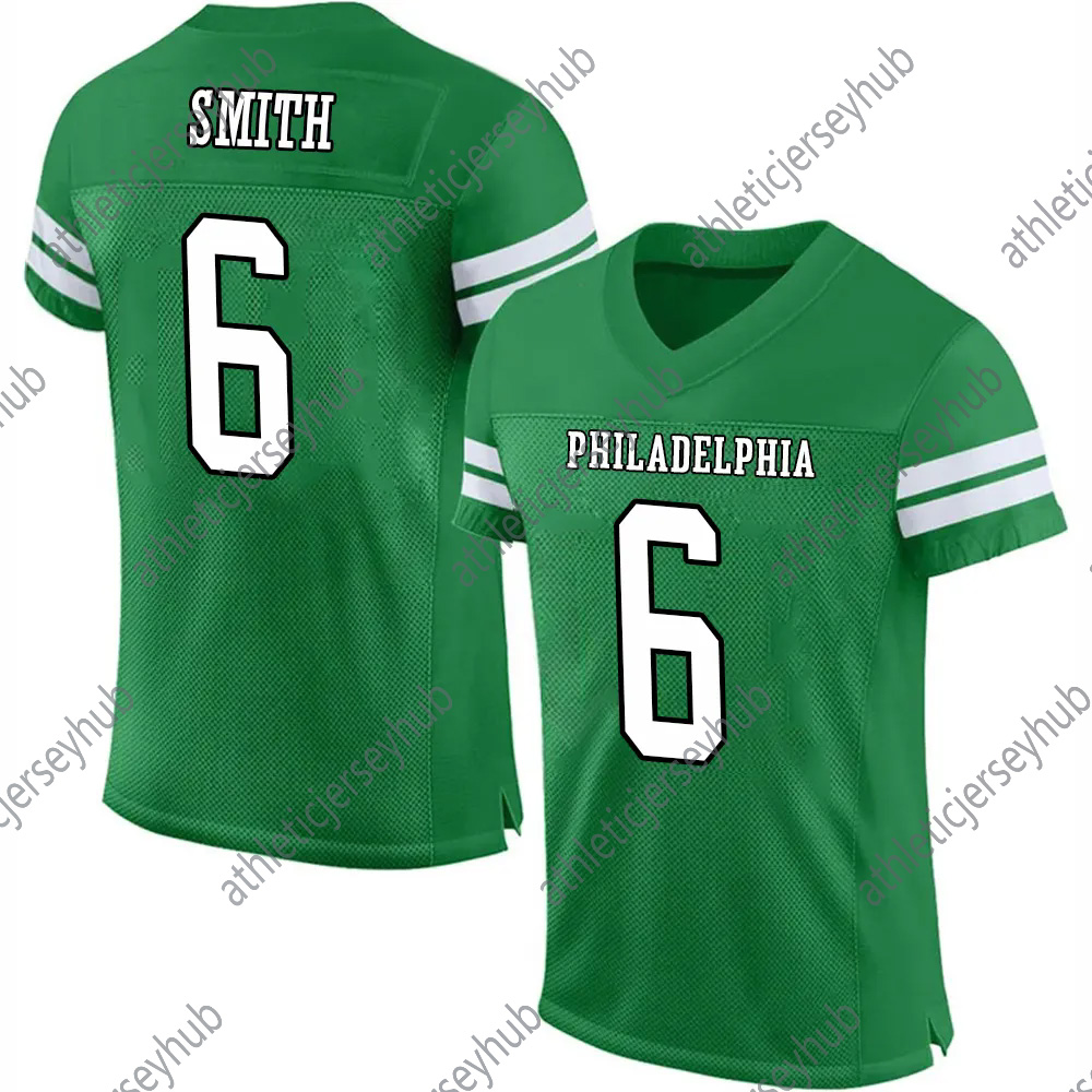 2024 Kelce Football Jersey custom jersey Barkleys 1 Hurts 11 Brown Carter 6 Smith Swift Cox