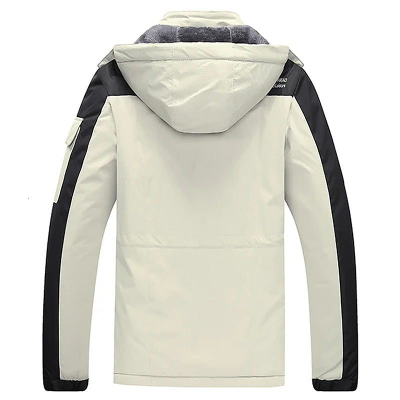 Mens Plus velvet Winter Jacket men parka 6XL 7XL 8XL jacket thickening Hooded coats ski suit mens casual warm jackets coat 898 241115