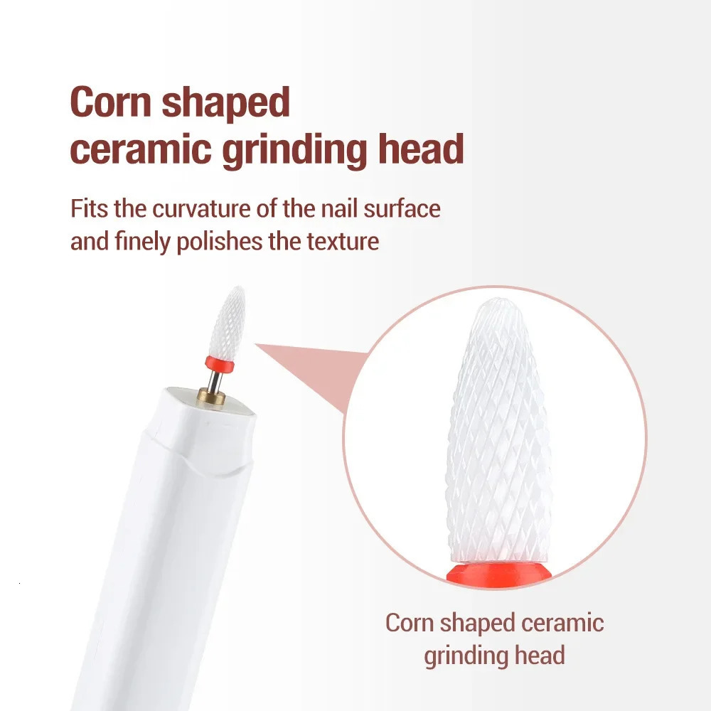 Electric Nail Polisher Drill Bits Professional Nails Grinding Polishing Dead Skin Removal Art Sanding File Pen Manicure Machine 241115