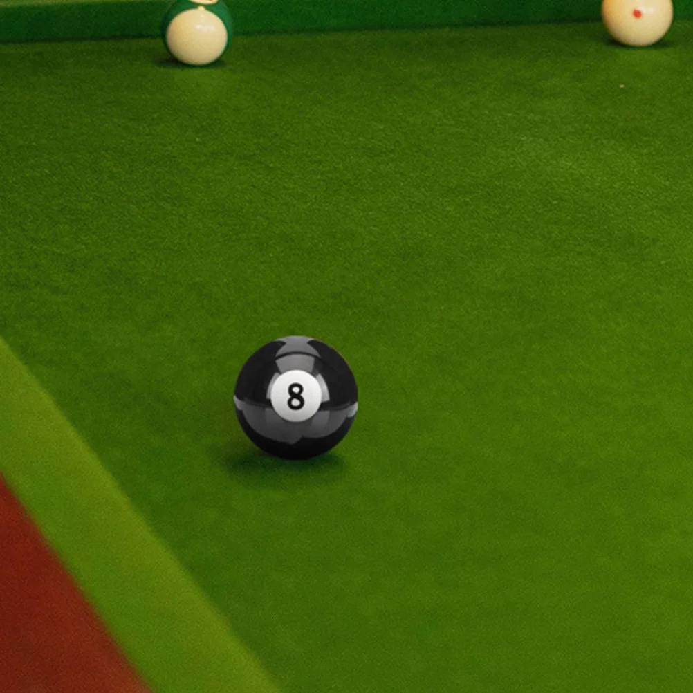 Billiards Black Eight Ball Replacement Pool Cue 8 Prop Wearresistant Resin American 241115