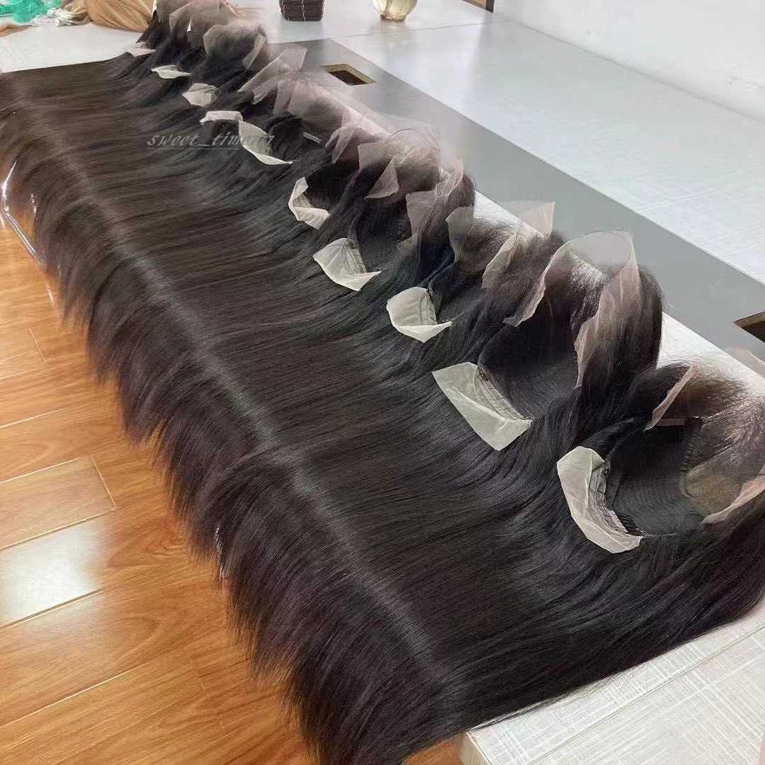 Wholesale Brazilian Hair HD Lace Front WigVirgin Cuticle Aligned Human Hair Full Lace Wig13x6 Lace Frontal Wig For Black Women