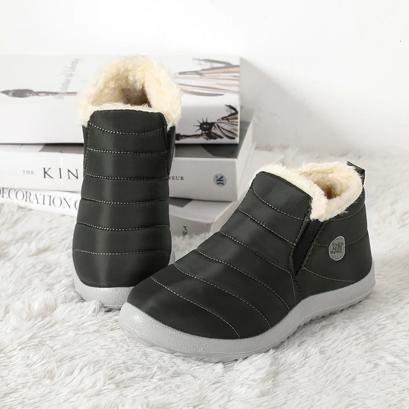 Men Boots Snow Breathable Mens Sneaker Hiking Shoes Platform Winter Shoes Men Ankle Boots Waterproof Men Shoes Winter Footwear 241115