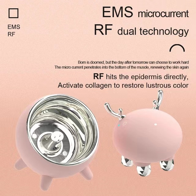 Original Factory Patent Product Facial Massager EMS RF Beauty Equipment 2023 Hot Seller Skin Care Tightening Devices