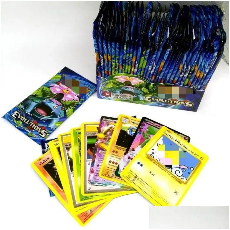 Tabletop Matchmaking Game Booster Packs Pixie Blind Box Cards English Card Drop Delivery Toys