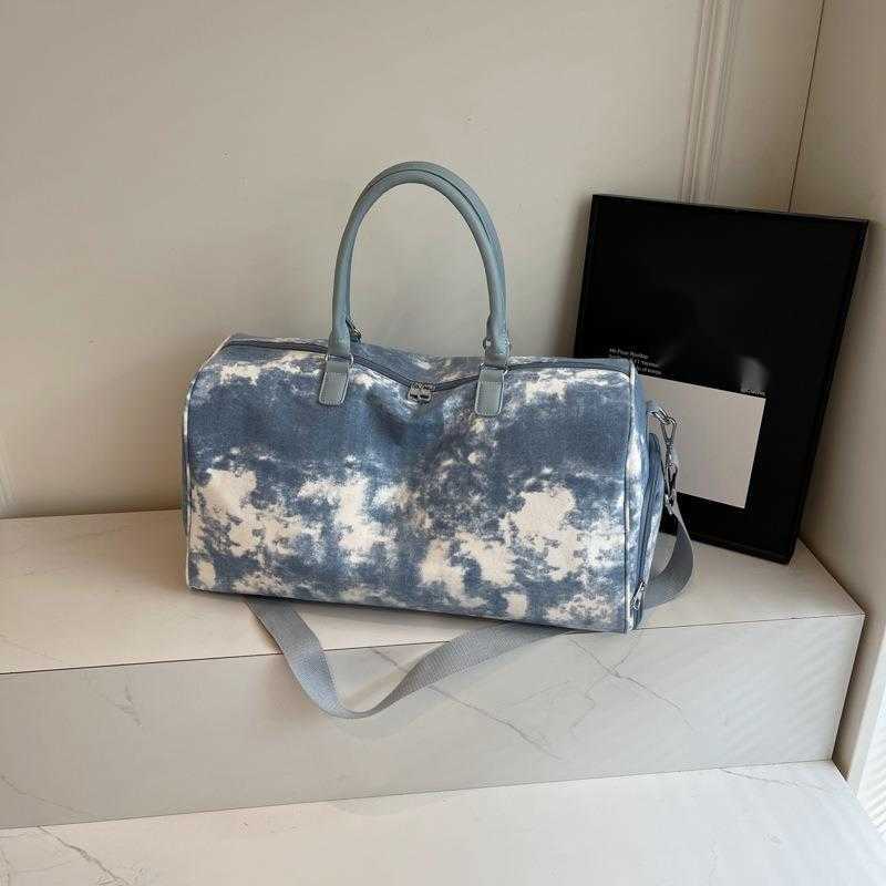 Large Capacity Travel Bag Independent Shoe Compartment Luggage Bag Hand Held Carrying Bag Storage Bag High End Fitness Bag