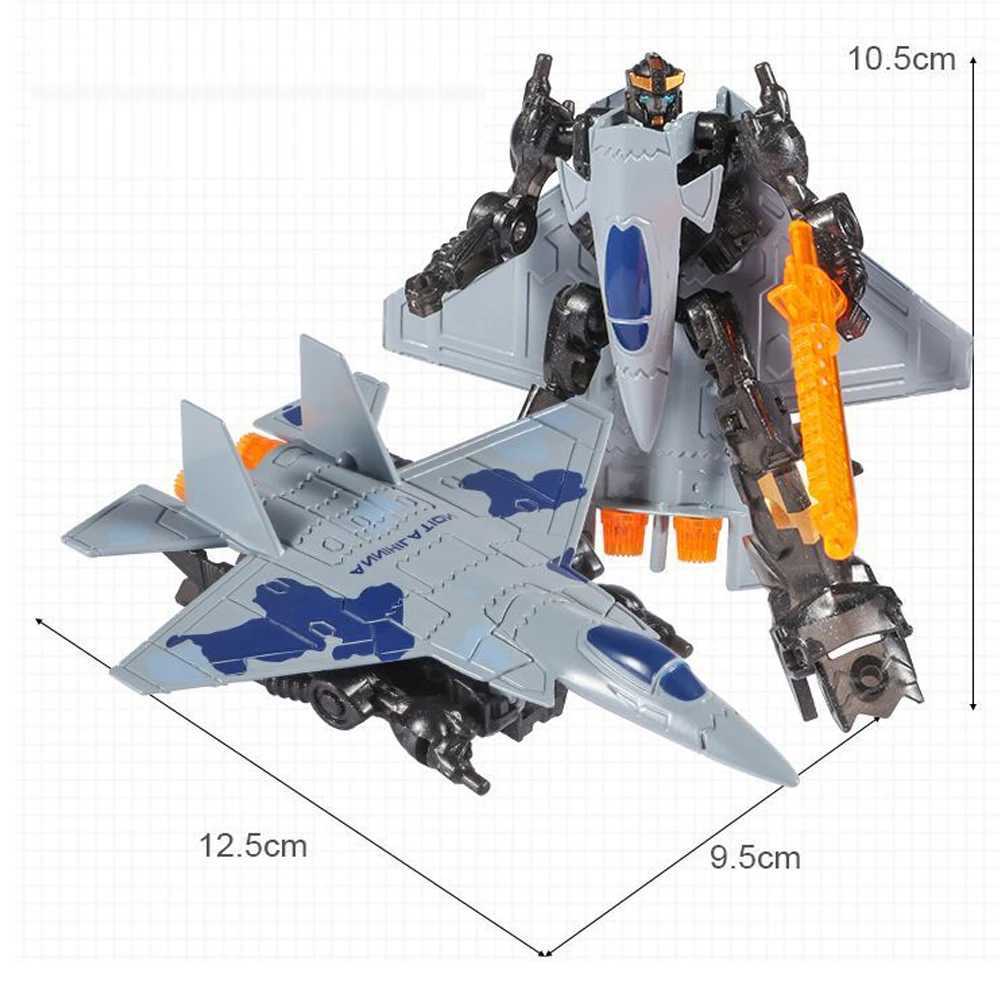 Alloy deformation robot truck fighter jet army assembly educational toy action diagram childrens toy die-casting model X241115