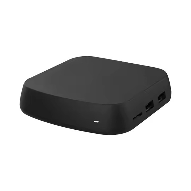 Q10 Android 12 ATV OS 8K TV Box Dual WifI 4GB 32GB Smart Set Top Box Allwinner H618 2.4G 5G BT Voice Remote Control