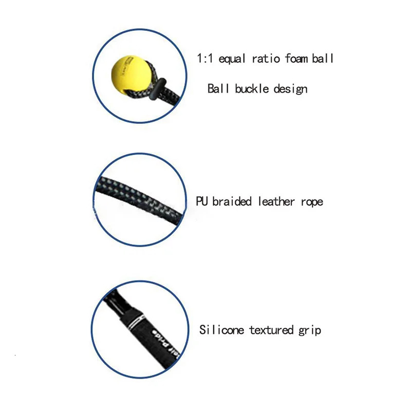 MELE LINKS Golf Swing Practice Rope Fitness Trainer Beginner Training Warm-up Exercise Assist High Elastic 240416