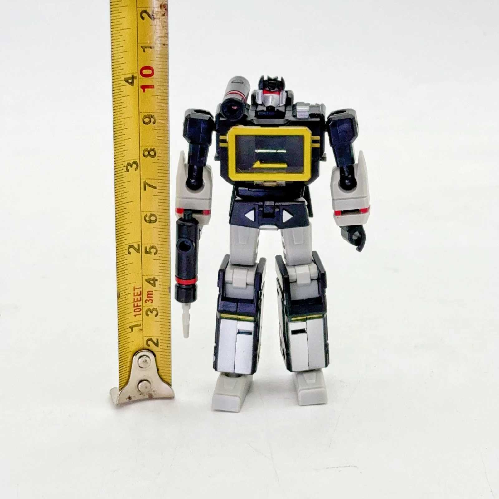 New PT-04 Black Soundwave PT04 PT04B Conversion Tape G1 Mini Pocket War KO DX9 Action Picture Robot Toy Christmas Childrens Gift X24111511