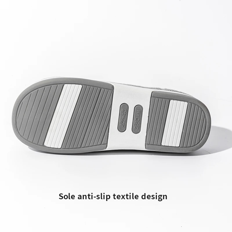 Winter Warm Men Fur Slippers House Non Slip Soft Shoes Comfort Flat Heel Home Indoor Bedroom Plush Slippers for Couples 241115