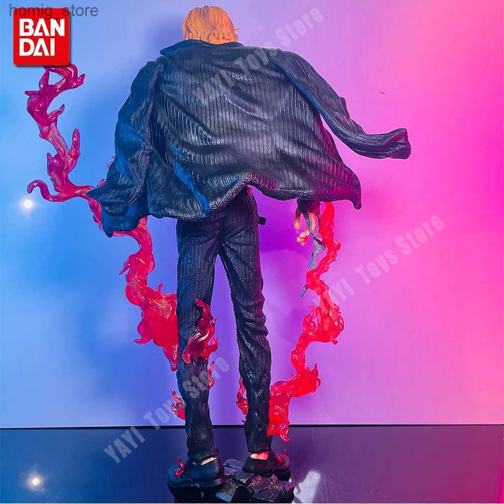 Action Toy Figures New 28cm One Piece Sanji Anime Figure Model Action FigurePVC GK Roronoa Collection Ornament Collecting Toys for Gift Y250221R38M