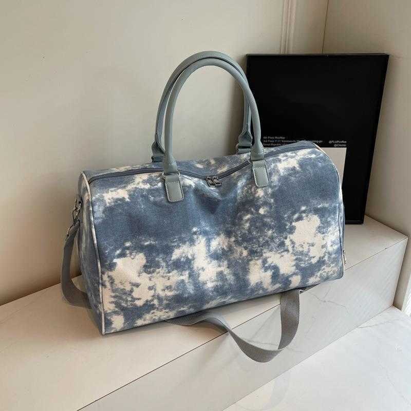 Large Capacity Travel Bag Independent Shoe Compartment Luggage Bag Hand Held Carrying Bag Storage Bag High End Fitness Bag