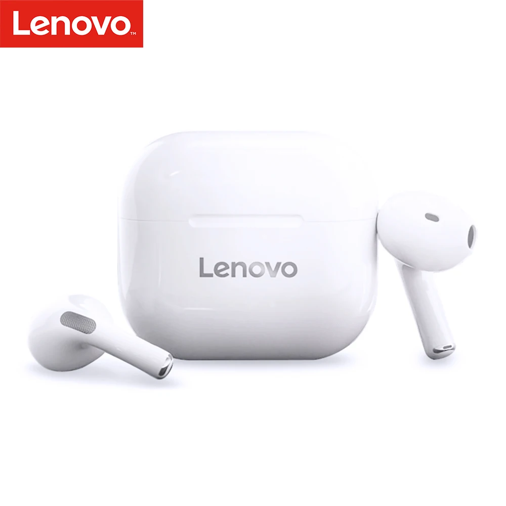 Lenovo Live Pods LP40 TWS Earbuds Bluetooth 5.0 True Wireless Headphones Touch Control Sweatproof Sport Headset In-ear Earphones