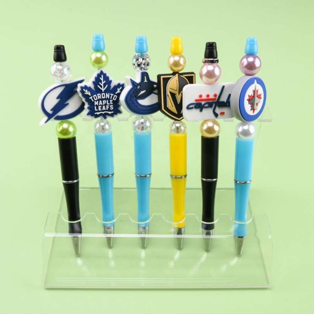 factory direct sale style PVCBead Pens Decorative mermaid PVCPens Gift diy Chs Ballpoint Pens