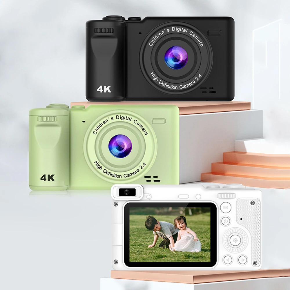 HD 1080P 24 inch digital Camera Rechargeable Cameras with 8x Zoom Compact Camera 50MP Cameras for kids Beginner Camera 241113