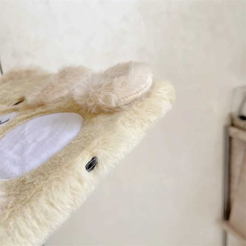Fluffy Fuzzy Plush Fur Case Tablet For ipad 10.9 Air6 Pro11 2024 Cute Bear 10.2 10.5 12.9 inch Air 4 5 Mini 6 7th 8th 9th M250221
