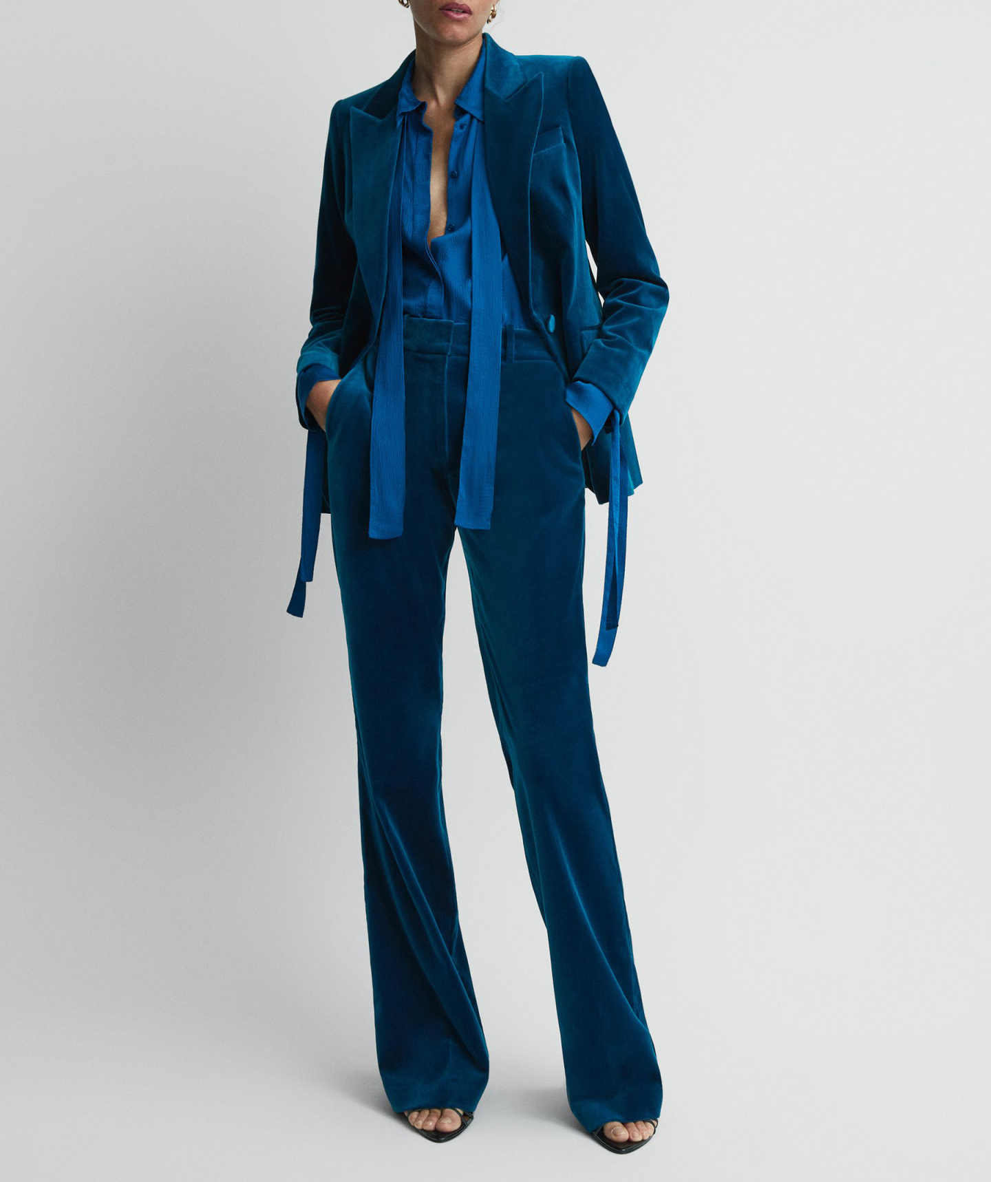 Designer 2 Pcs Women Suit Blazer And Pants Velvet Jacket Coat Formal Business Office Lady Wear Prom Dress Custom Made