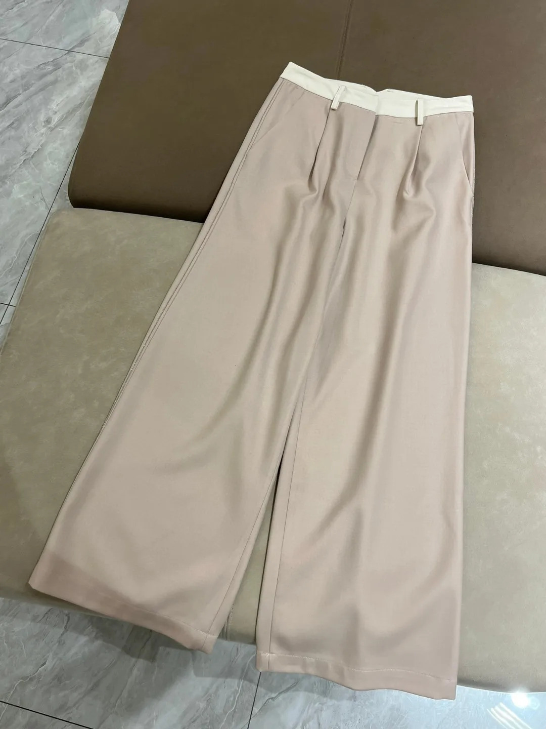 Autumn Womens Woolen Pants Set JacketVestSkirtWide Leg 4piece 241115