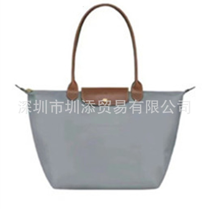 Designer Longxiang Tote Dumpling French Embroidery Classic Large Capacity Mommy Fashion Commuter Practical Shoulder Bun