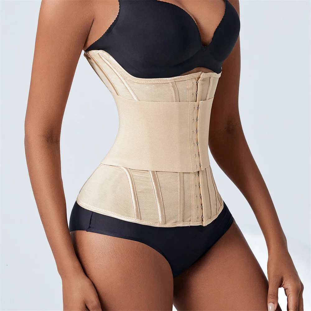 Waist Bandage Wrap Trimmer Belt Hourglass Waist Corset Modeling Strap Tummy Control Flat Belly Slimming Sheath Shapewear Women 241115